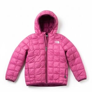 The North Face Magenta Hooded Jacket